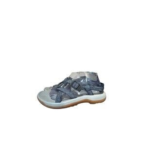 Viakix Acadia Women Sandals Sz 9 Gray Blue Outdoor Sport Strappy Boho Beach